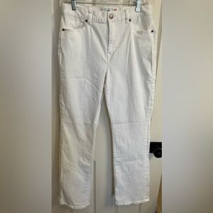 CAbi Women's Crisp White 5th Avenue Jeans NWOT $139 Size 6